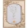 Clayre & Eef 2F1058 Фоторамка 18x3x23 см / 13x18 см бежево-золотистого цвета