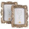 Clayre & Eef 2F1071 Фоторамка 17x2x22 см / 10x15 см золотого цвета