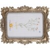 Clayre & Eef 2F1072 Фоторамка 19x2x24 см / 13x18 см золотого цвета