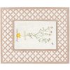 Фоторамка Clayre & Eef 2F1094 18x1x23 см / 10x15 см біло-коричнева