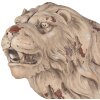 Clayre & Eef 5MG0029 Украшение Лев 55x23x40 см Бежево-коричневый