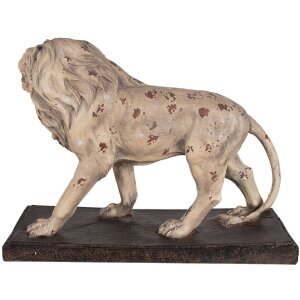 Clayre & Eef 5MG0030 Украшение Лев 55x23x40 см Бежево-коричневый