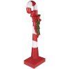 Clayre & Eef 5PR0127 Украшение "Конфетная трость" 35x23x100 см красно-белое