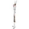 Clayre & Eef 5Y1217 Декоративний кролик біло-рожевий 22x12x88 см