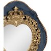Clayre & Eef 62S294 Настенное зеркало 19x3x22 см в цвете синего золота
