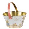Clayre & Eef 6BL0107 Корзина Ø 19x10 см Белая