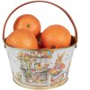 Clayre & Eef 6BL0107 Корзина Ø 19x10 см Белая