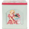 Бляшанка Clayre & Eef 6BL0125 Зелена 16x10x18 см