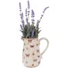 Clayre & Eef 6CE1663M Декоративный кувшин 16x12x18 см бежево-розовый