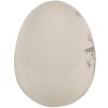 Clayre & Eef 6CE1674 Украшение яйцо Ø 13x16 см белое бежевое