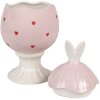 Горщик для зберігання Clayre & Eef 6CE1696 Ø 13x25 см рожевий