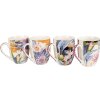 Clayre & Eef 6CEMS0046 Кружка 4 штуки 12x 8x10 см / 300 мл Синий