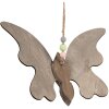 Clayre & Eef 6H2320 Украшение-подвеска Бабочка 21x3x15 см коричневый