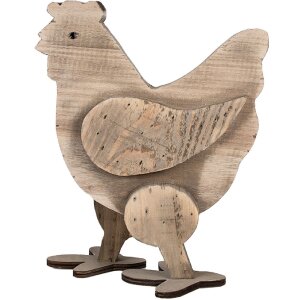 Clayre & Eef 6H2321 Декоративна курка 23x12x28см...
