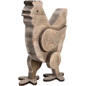 Clayre & Eef 6H2321 Декоративна курка 23x12x28см...
