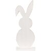 Clayre & Eef 6H2326 Декоративный кролик белый 10x5x26 см