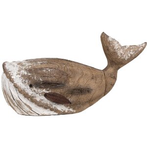 Clayre & Eef 6H2341 Украшение Кит 39x15x21 см...