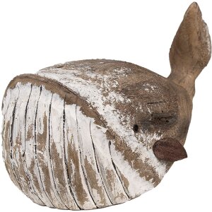 Clayre & Eef 6H2341 Украшение Кит 39x15x21 см...