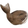 Clayre & Eef 6H2341 Украшение Кит 39x15x21 см коричневый белый