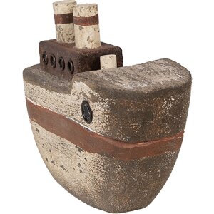 Clayre & Eef 6H2352 Декоративний човен 15x6x12 см...