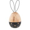 Clayre & Eef 6H2383 Декоративний кролик коричневий Ø 6x14 см