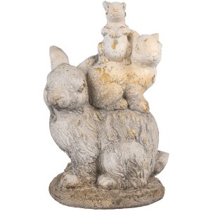 Clayre & Eef 6MG0032 Декоративный кролик 27x18x43 см...