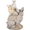 Clayre & Eef 6MG0032 Декоративный кролик 27x18x43 см коричнево-бежевый