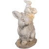 Clayre & Eef 6MG0032 Декоративный кролик 27x18x43 см коричнево-бежевый