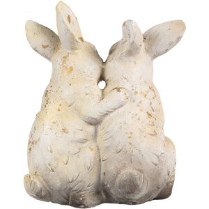 Clayre & Eef 6MG0033 Декоративный кролик 26x18x33 см коричнево-бежевый