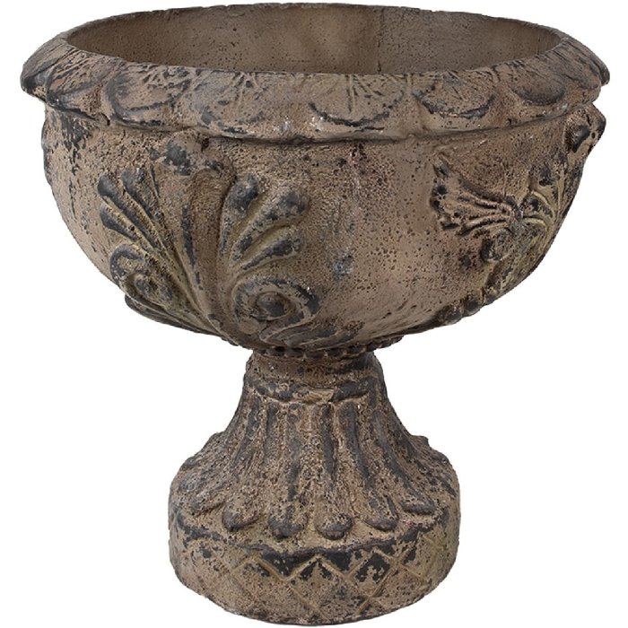 Clayre & Eef 6MG0040 Декоративный цветочный горшок Ø 36x35 см Коричневый