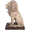Clayre & Eef 6MG0043 Украшение Лев в стиле барокко бежевый 30x23x45 см