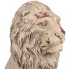 Clayre & Eef 6MG0043 Украшение Лев в стиле барокко бежевый 30x23x45 см