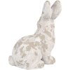 Clayre & Eef 6MG0044 Украшение Кролик 29x19x39 см белый бежевый