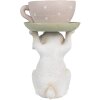 Clayre & Eef 6PR3998 Декоративний кролик 15x14x24 см Бежево-рожевий