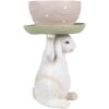 Clayre & Eef 6PR3998 Декоративний кролик 15x14x24 см Бежево-рожевий