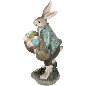 Clayre & Eef 6PR4028 Декоративный кролик 18x16x32 см...