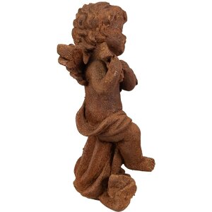 Clayre & Eef Декоративний Ангел 6x6x14 см Коричневий