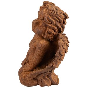 Декорація Ангел Коричневий 9x7x11 см Clayre & Eef