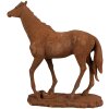 Clayre & Eef 6PR4078 Украшение Лошадь 21x7x21 см коричневый