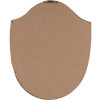 Clayre & Eef 6PR4135 Настінний декор 25x3x30 см золотистого кольору