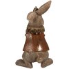 Clayre & Eef 6PR4143 Декоративный кролик 10x8x13 см коричневый