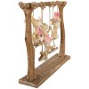 Clayre & Eef 6PR5010 Декоративный кролик 26x6x20 см коричнево-бежевый