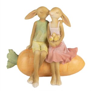 Clayre & Eef 6PR5024 Кролик на морковке украшение...