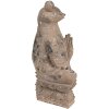 Clayre & Eef 6PR5063 Прикраса Жаба 27x17x37 см коричнева