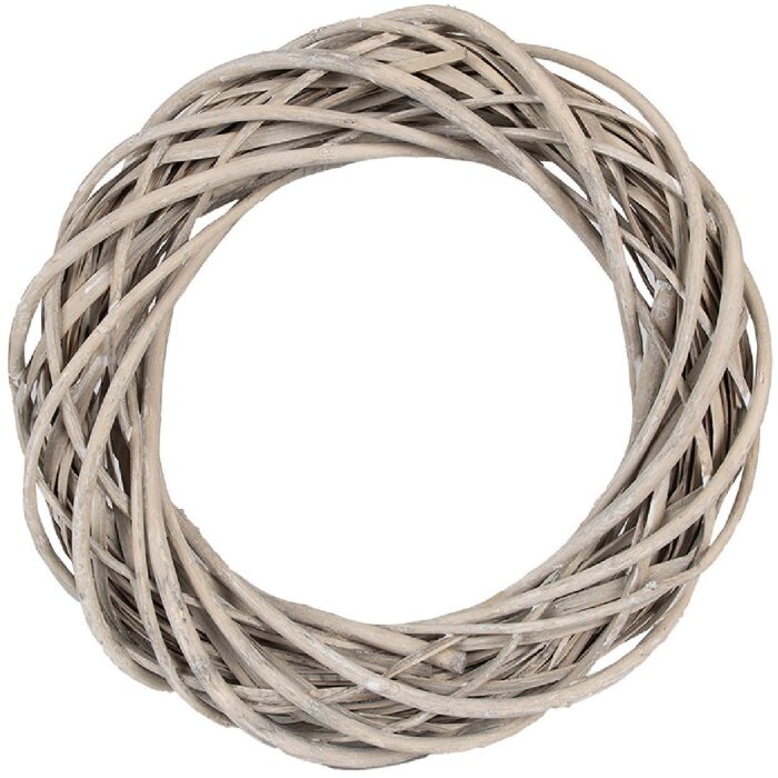 Clayre & Eef 6RO0600S Декоративний вінок Браун 30x6 см