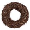 Декоративний вінок Clayre & Eef 45x12 см Коричневий елегантний дизайн