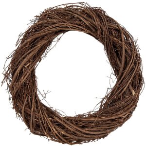 Clayre & Eef 6RO0602M Декоративний вінок Коричневий...