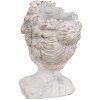 Горшок для цветов Clayre & Eef 6TE0499S серый 14x14x22 см