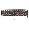Clayre & Eef 6Y5430 Миска для тварин коричнева 43x18x12см 2х500мл