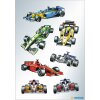 HERMA Sticker Schmucketiketten DECOR Rennautos 3 Blatt 9x16,3 cm selbstklebend